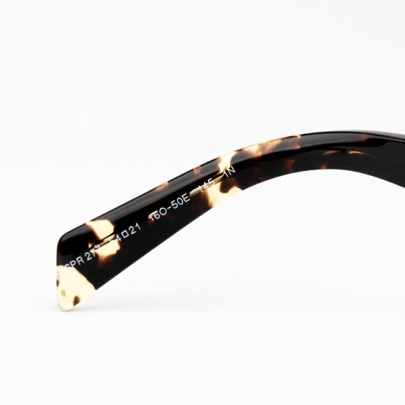 NEW Prada PR27ZS 16O50E Black Tortoise Gradient Yellow Square Unisex Sunglasses - Picture 10 of 10